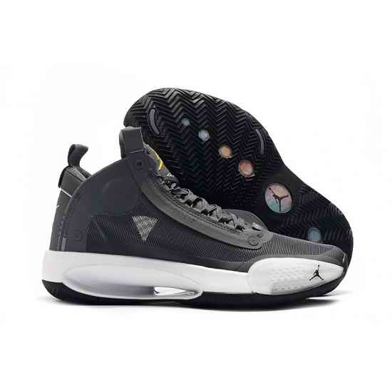 Air Jordan XXXIV Men Basketball Sneakers Gray Black